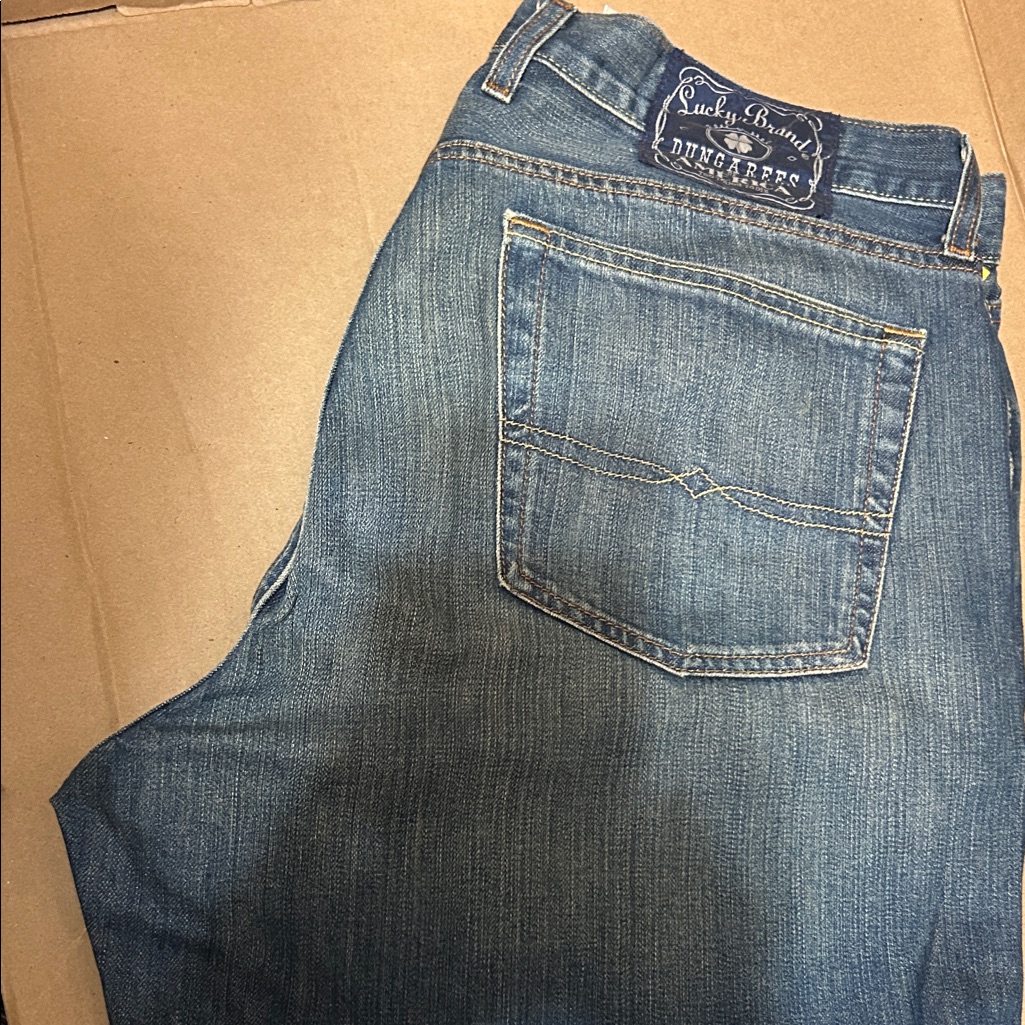 Lucky Brand Mens Denim Relaxed Jeans